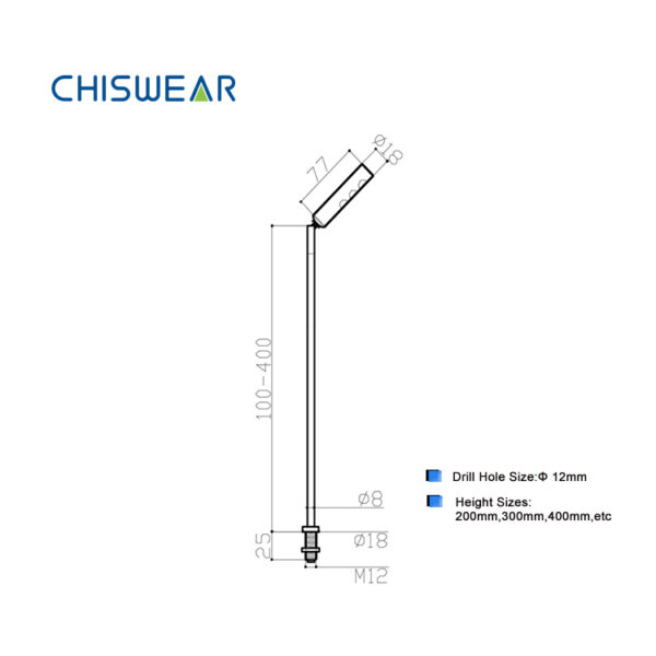 mini led pole light