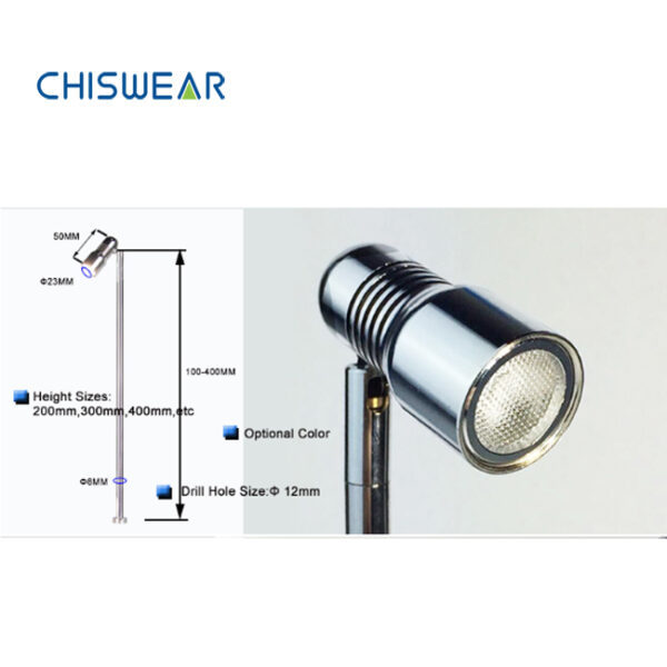 mini pole light