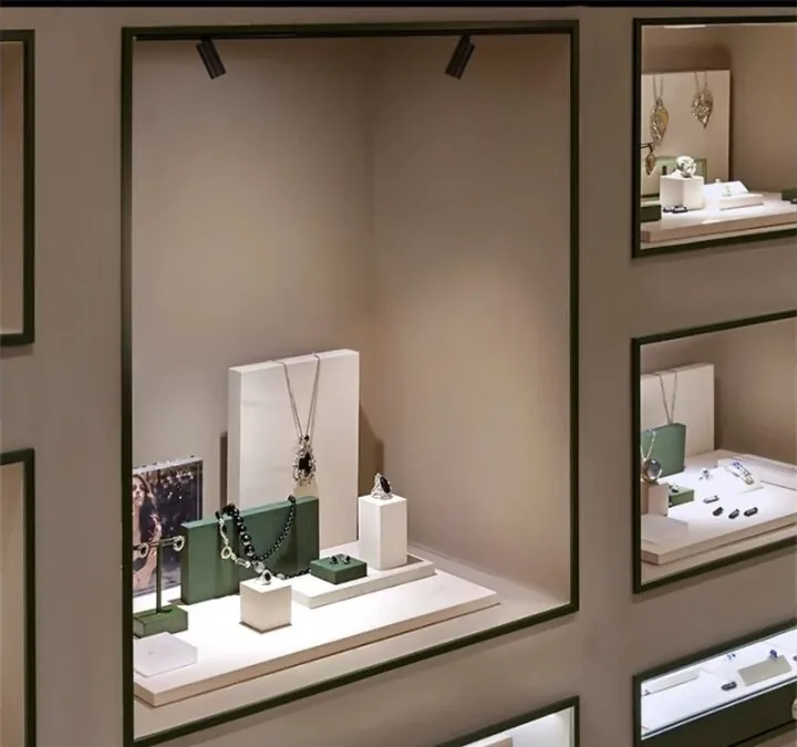 Mini showcase track lighting